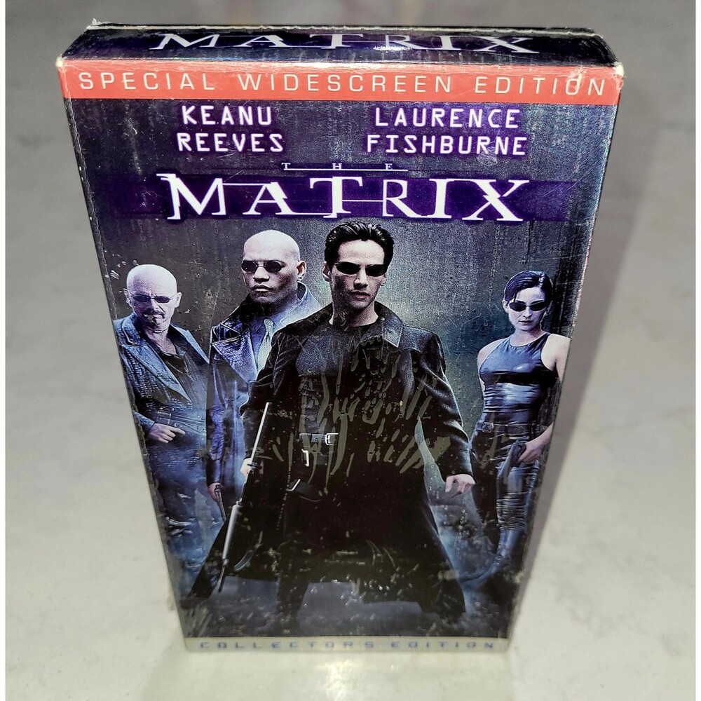 Brand New The Matrix 1999 Collector's Edition Special Widescreen VHS